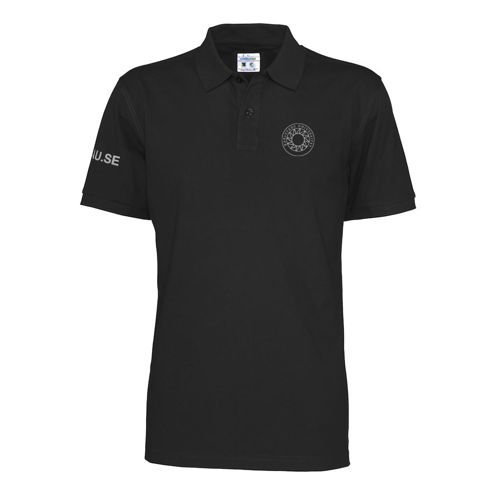 Piké Fairtrade, svart